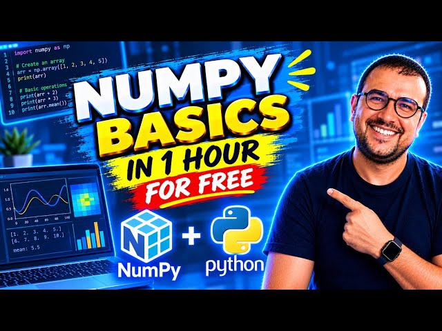 NumPy Basics in 1 hour for FREE