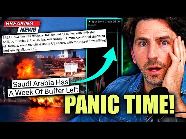 WAR UPDATE: Iran ATTACKS Oil Tanker As Markets Open, Spiking OIL -  Trump Has No Way To Fix This