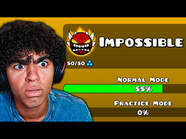 This Geometry Dash Level Is Impossible (I beat it)
