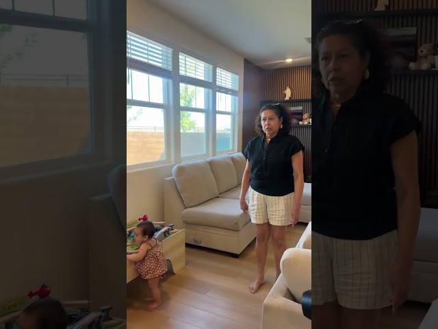 Clara can now stand on her own 🇺🇸,the first apo of our boss #mannypacquiao & madam #jinkeepacquiao.