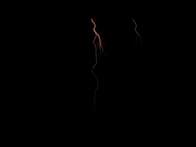 Relaxing Rain Thunder Lightning Ambience for Sleep HD Nature Lightning Storm Sounds Content Creators