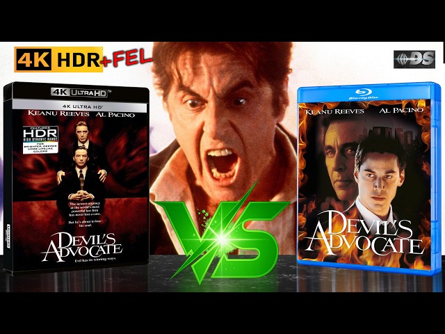HDR vs SDR | 4K Blu-ray REVIEW + Dolby Vision Analysis  | The Devil's Advocate 1997