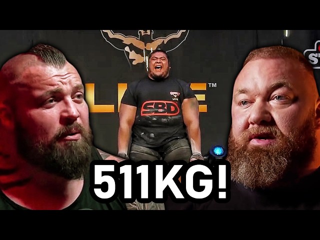 EDDIE & THOR REACT TO RAUL FLORES BREAKING THE DEADLIFT WORLD RECORD