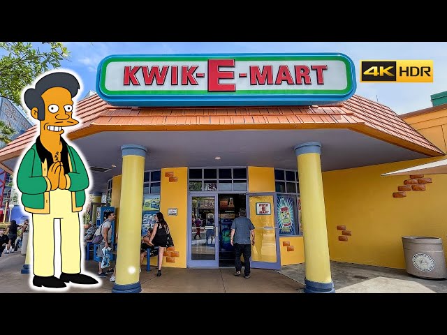 Universal Studios Orlando Simpsons KWIK -E- MART Tour