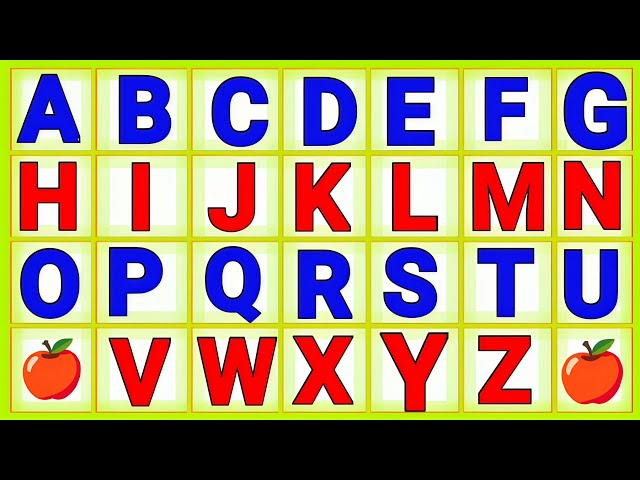 ABCD | abcd | ABCD learning | Alphabet  | A B C D E F G | Kids ABC | ABCD | lkg | alphabet | learn 