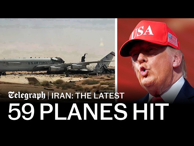 Pentagon exposes mass US aircraft losses and base damage from Iran war | latest news today