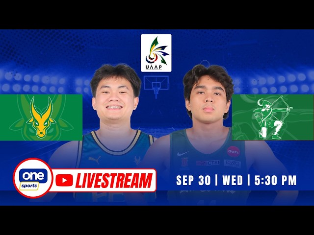 LIVE: FEU vs DLSU | UAAP SEASON 89 MEN’S BASKETBALL | SEP 30, 2026