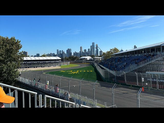 Formula 1 Melbourne Gran Prix 2023 Race Start - Moss Grand Stand Section C Row M