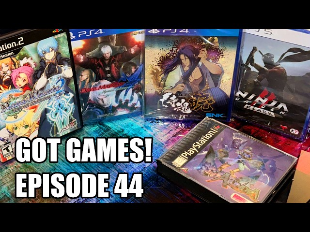 Got Games! Эпизод 44 — Обновление коллекции игр — новые игры для PS4 и PS5