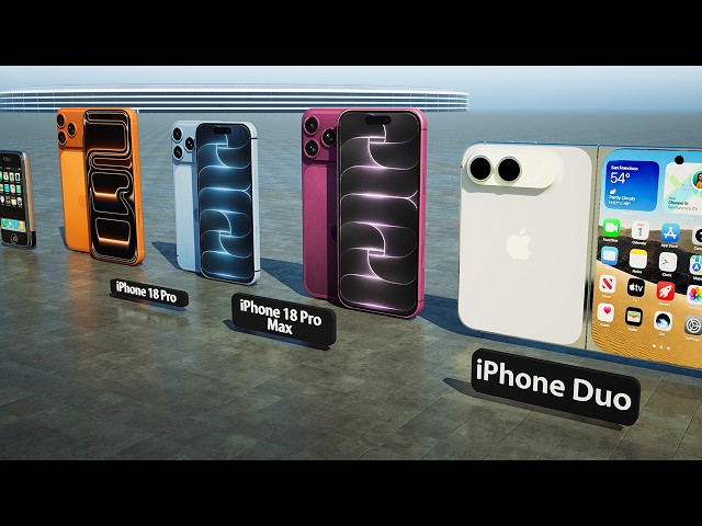 Every iPhone Ever Made (2007–2026) | 3D