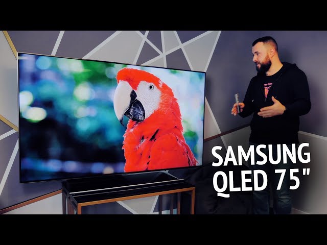Обзор огромного QLED TV - Samsung Q7F 75"