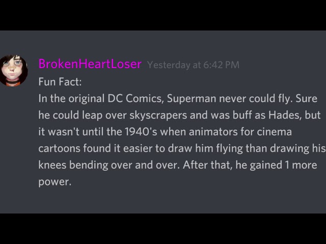 Fun Facts With Discord #14