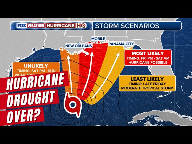 Tropical Depression Nine Forms, Set To Intensify Into Dangerous Hurricane Making U.S. Landfall