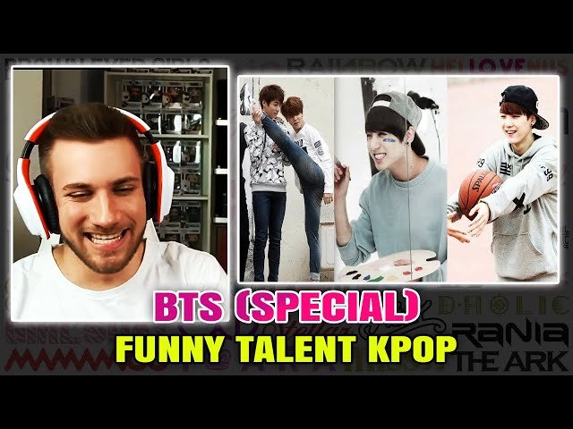 REACTION TO BTS SPECIAL & FUNNY TALENT KPOP [VGK] | KPOP REACTOR