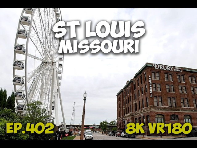Ep.402 St Louis Missouri - Union Station Ferris Wheel And Urban Leisure Shift 8K VR180 3D Travel