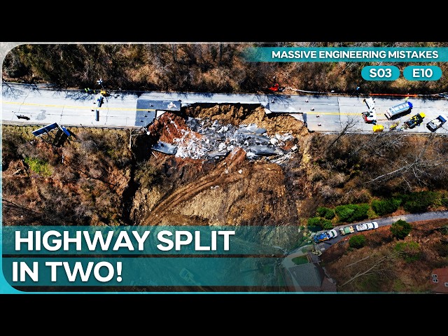 The Massive Landslide That Destroyed A Highway | Massive Engineering Mistakes