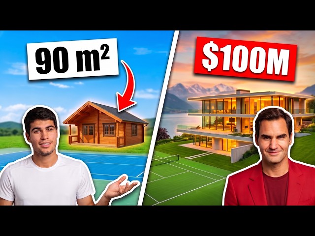 TOP 10 Tennis Players & Their INSANE Homes | #1 IS UNBELIEVABLE