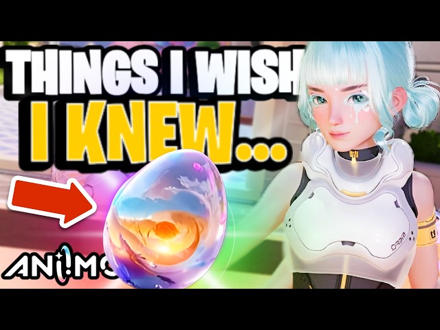 20 Things I WISH I KNEW Sooner in ANIIMO!
