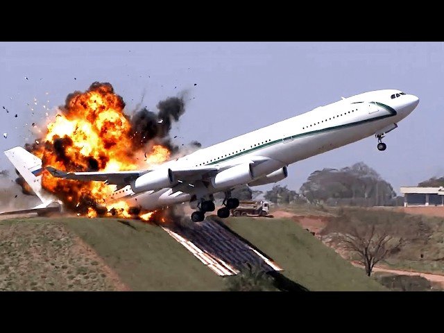 200 Shocking Plane Crashes and Mistakes Caught on Camera
