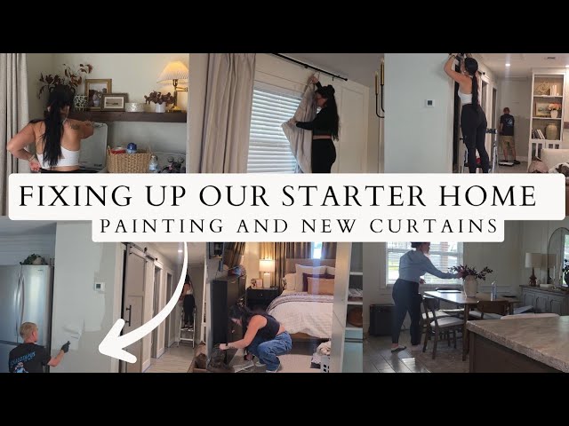 Fixing Up Our Starter Home | GET IT ALL DONE VLOG + DIY Projects 