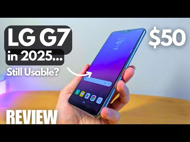 REVIEW: LG G7 in 2025 - Worth It? Now Budget $50 HiFi MP3 Player Android Phone! (Quad-DAC Audio DAP)