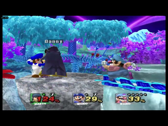 Project M 3.0 Human Meta Knight(Me) VS SMG4 And Wario
