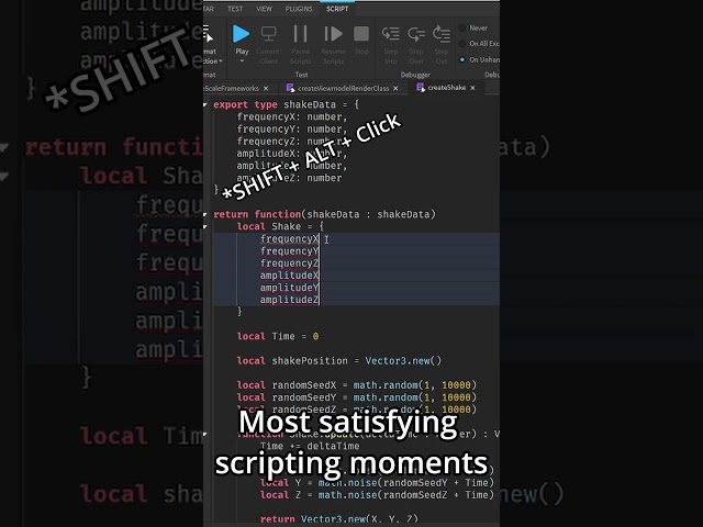 Most satisfying Roblox Studio scripting moments