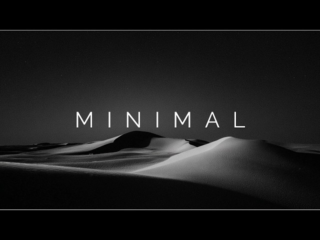 Minimal Techno for Deep Work — A Focus Environment