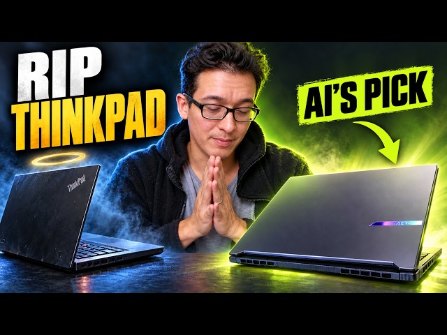 My ThinkPad Died. ChatGPT Picked Its Replacement.