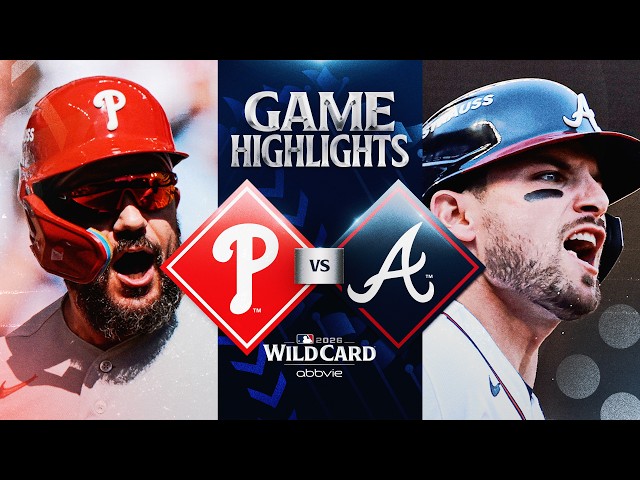 PHILLIES vs. BRAVES: Wild Card Game 1 Full Game Highlights (September 29) | 2026 MLB Season
