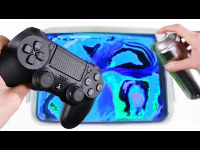 Hydro Dipping a PS4 Controller! @Fansbeat00