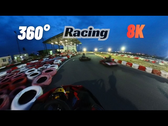 Go-Karting in 360° 8K