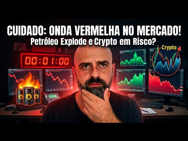 🚀 SP500 em ATH — Petróleo dispara e Bitcoin confuso? — AO VIVO