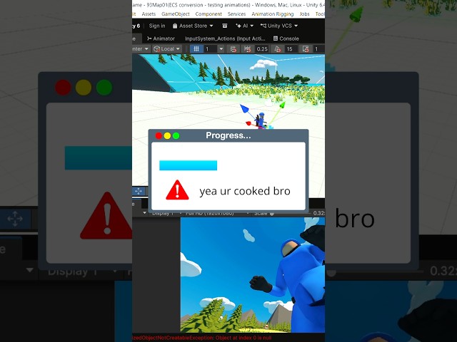 Unity BROKE my indie game!  #indiegame #gamedev