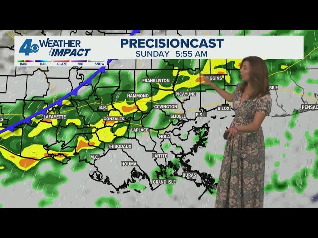 Warm Saturday before a cold front returns Sunday