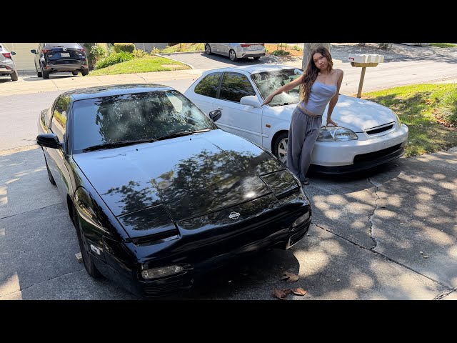 driving both of my project cars across the country for the 1st time w/ 2 cats | chatting +update pt3