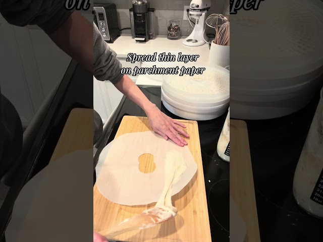 How to dehydrate your starter tutorial! #baking #microbakery #sourdoughstarter #sourdough