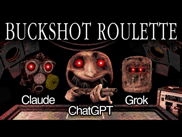 I Forced 4 AIs to Play Buckshot Roulette...(it was scary)