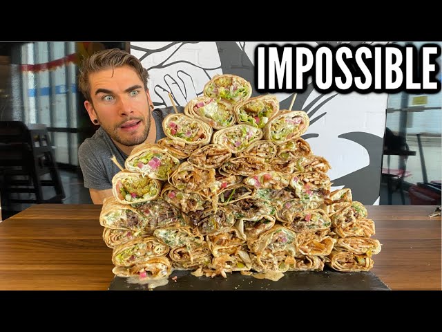 INSANE SHAWARMA CHALLENGE (13lbs) | WORLDS BIGGEST | Middle Eastern Food Challenge | Man Vs Food