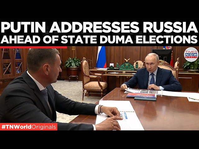 PUTIN'S ELECTION MESSAGE: 'Millions Stand Behind Our Fighters' Ahead Of Russia Vote