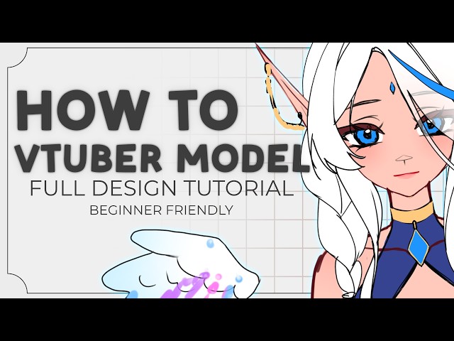 【How to: Vtuber Model】 Sketching #1 - YoshinoArt