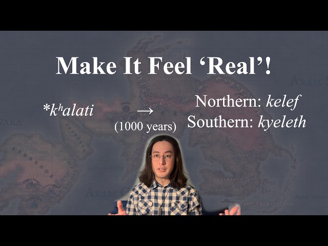 How to Make Fantasy Languages Feel Real (Historical Conlanging Explained)