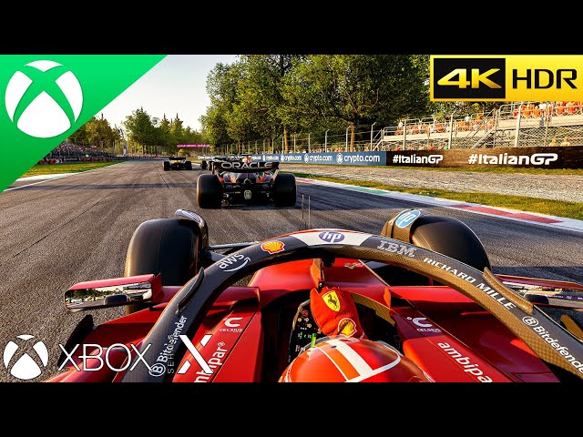 F1 25 LOOKS ABSOLUTELY STUNNING ON XBOX SERIES X REALISTIC ULTRA GRAPHICS GAMEPLAY RAYTRACING 4K60