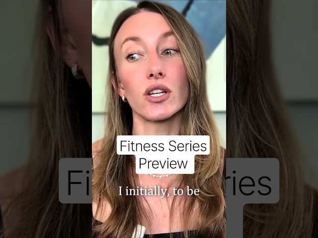 Why I was resistant to weight training... Fitness video preview