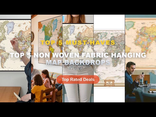 Why Everyone Is Buying Top 5 Non Woven Fabric Hanging Map Backdrops - Classic Poster Vintage World M