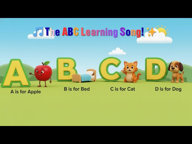 The ABC Learning Song !!Alphabets Song Kids   Happy  song kids Funny song