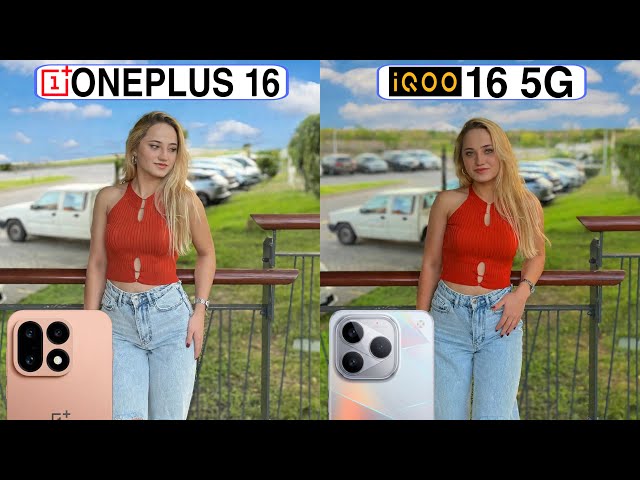 OnePlus 16 5G Vs IQoo 16 5G Camera Test Comparison