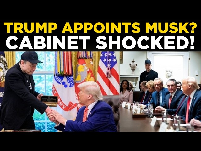 WORLD NEWS LIVE: Trump & Elon Musk Shock Washington | Cabinet Reacts to Surprise Move