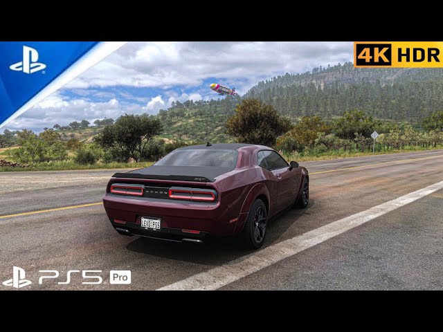 Forza Horizon 5 PS5 PRO - Dodge Challenger SRT Demon 4K HDR