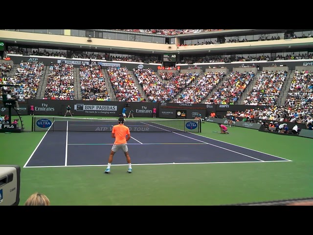 Roger Federer vs. Novak Djokovic 2015 Indian Wells Tennis Final